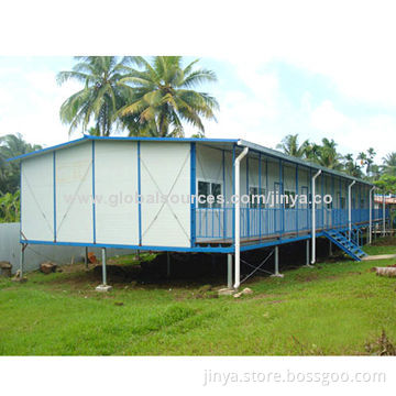 Prefab Accommodation with 200 PU Roof Tiles, Long Service Lifespan